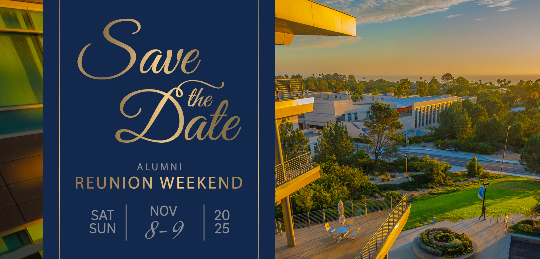 Save the Date: Alumni Reunion Weekend 2025 November 8 and 9, 2025