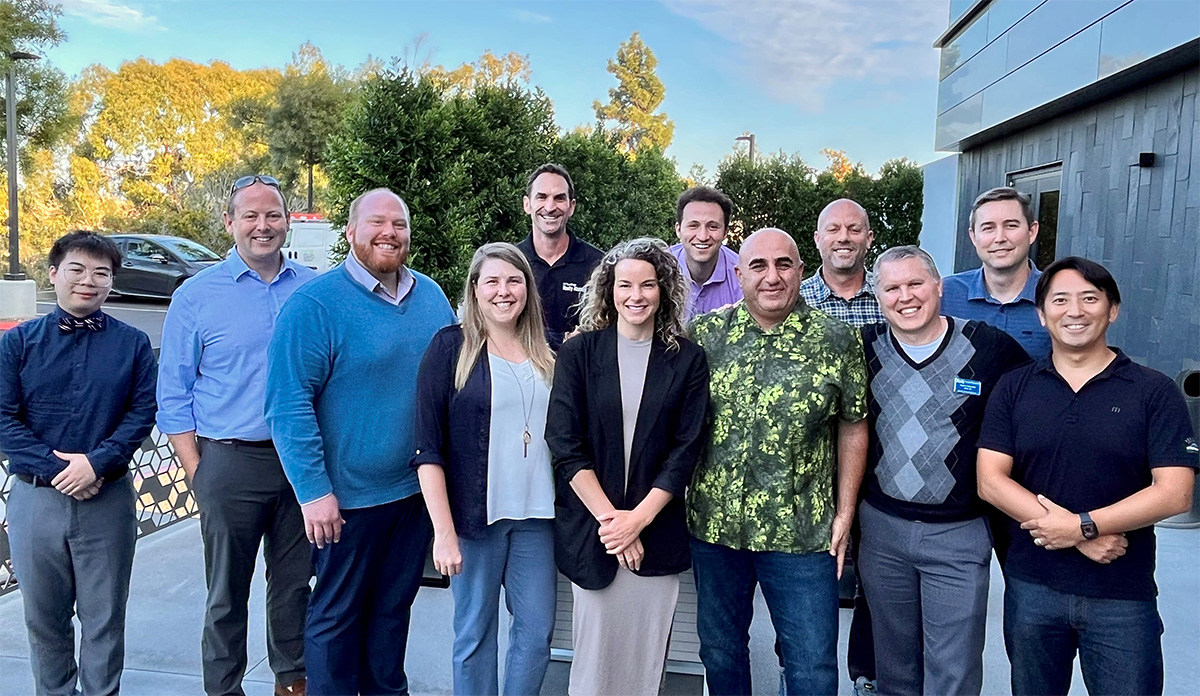 Group photo of alumni board members